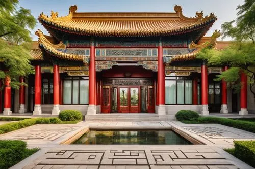 asian architecture,hall of supreme harmony,zhaozhou,yangzhou,fengshui,liyuan,shuozhou,kangxi,jinyuan,longhua,white temple,zhangzhou,suzhou,zhengzhou,huangdi,chaozhou,sanshui,tianyang,buddhist temple,chengdu,Illustration,Abstract Fantasy,Abstract Fantasy 21