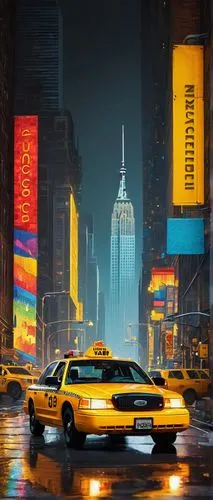 new york taxi,cityscape,world digital painting,nypd,taxicab,taxis,nytr,yellow taxi,taxi,cosmopolis,taxicabs,nyclu,manhattan,colorful city,taxi cab,3d car wallpaper,urban,cyberpunk,bladerunner,manhattanite,Art,Classical Oil Painting,Classical Oil Painting 30