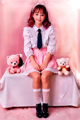 little girl in pink dress,sakura,3d teddy,kawaii girl,japanese doll,japanese kawaii,heart pink,pink bow,sakura mochi,the japanese doll,doll dress,monchhichi,kawaii pig,hearts color pink,doll kitchen,girl doll,bulli,anime japanese clothing,pink background,ganmodoki,Photography,Fashion Photography,Fashion Photography 04