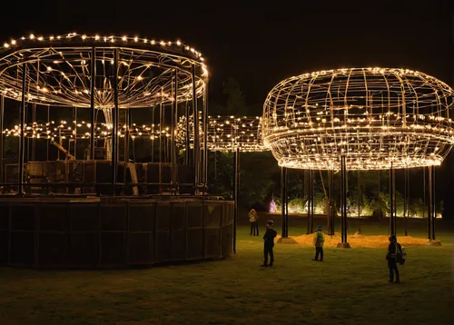 tuileries garden,musical dome,gasometer,the park at night,floating stage,kristbaum ball,champ de mars,lights serenade,open air theatre,lighting system,waldbühne,circus stage,event venue,fairy lights,parookaville,bandstand,berlin philharmonic orchestra,pop up gazebo,mirror ball,the lights,Photography,Documentary Photography,Documentary Photography 31