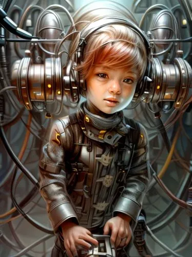 sci fiction illustration,astronaut,spacesuit,space-suit,space suit,cosmonaut,cybernetics,robot in space,aquanaut,astronautics,lost in space,scifi,astronaut suit,capsule,child portrait,orbital,spacewalks,spaceman,sci fi,gemini