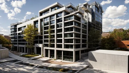 appartment building,modern architecture,glass facade,modern building,kirrarchitecture,residential tower,cubic house,metal cladding,mixed-use,arhitecture,apartment block,apartment building,contemporary,ludwig erhard haus,stuttgart asemwald,eco-construction,condominium,residential building,exzenterhaus,new building