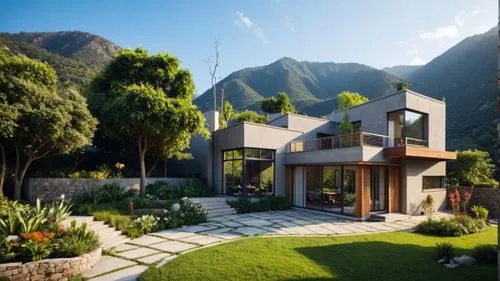 fresnaye,modern house,house in the mountains,beautiful home,house in mountains,ladera,Photography,General,Realistic