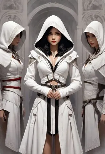 missa,empresses,mt seolark,hyang,wudang,serebro,Digital Art,Classicism