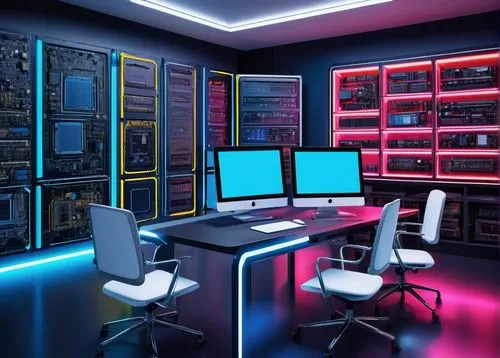 computer room,the server room,blur office background,modern office,computer workstation,monitor wall,cyberscene,working space,computerized,cybercafes,workstations,neon human resources,conference room,control center,computer graphic,supercomputer,supercomputers,datacenter,control desk,computer art,Art,Classical Oil Painting,Classical Oil Painting 33