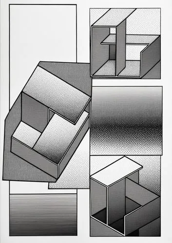 QUE EL ESTILO DE LA IMAGEN SEA DE FORMATO COMIC COMO LA IMAGEN DE REFERENCIA EN BLANCO Y NEGRO CON 2 BLOQUES DE COMIC DE FONDO,three sections of a drawing of boxes and a square,rectangular components,