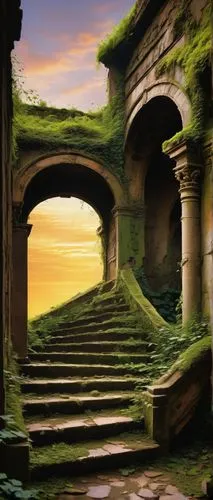 winding steps,stone stairway,stairway,escaleras,labyrinthian,ruins,escalera,tantallon castle,stone stairs,bomarzo,abandoned place,stairways,the ruins of the,amphitheater,terraced,ruin,abandoned places,staircases,sintra,ruinas,Art,Artistic Painting,Artistic Painting 27