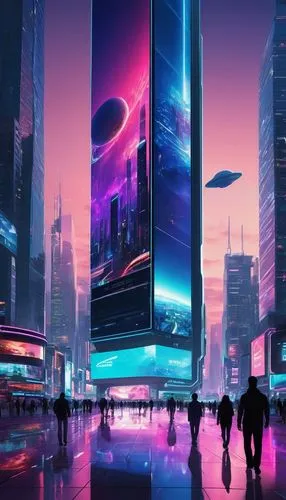 futuristic landscape,futuristic,scifi,cyberpunk,cityscape,sci - fi,sci-fi,vast,metropolis,sky space concept,shanghai,dystopian,colorful city,cg artwork,futuristic architecture,sci fi,dystopia,fantasy city,galaxy,ultraviolet,Conceptual Art,Sci-Fi,Sci-Fi 04