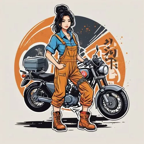 vector illustration,mechanic,vector girl,vector graphic,ktm,vector art,motorbike,retro girl,motorcycle,retro woman,motorcycles,vector design,motorcyclist,retro women,harley-davidson,motorcycle racer,biker,harley davidson,fashion vector,ranger,Unique,Design,Logo Design