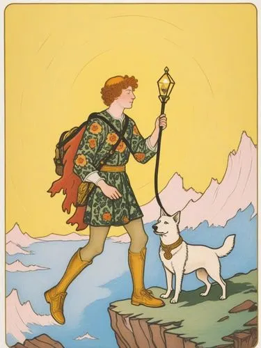 prydain,meriadoc,boy and dog,kate greenaway,brunnhilde,flaxman,herkomer,girl with dog,ostara,tintin,grasset,thorhild,kalevala,jongleur,simberg,paulius,shepherdess,lathrop,kvothe,dulac