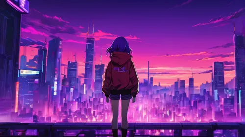 cybercity,monogatari,cityscape,shinjuku,ultraviolet,reisen,akiba,cyberworld,ichiko,tokyo city,city lights,kirca,colorful city,hikari,dusk background,city,distant,ikebukuro,shibuya,cyberpunk,Conceptual Art,Fantasy,Fantasy 02