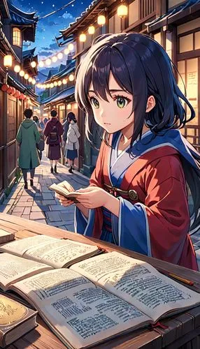 izakaya,hakuseki,tanabata,longmei,kiyomizu,kogyo,Anime,Anime,Realistic