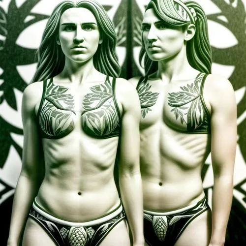 adam and eve,bodypaint,mannequins,mirror image,body art,butterfly dolls,body painting,bodypainting,mirroring,mermaids,tattoo girl,vintage man and woman,porcelain dolls,maori,psychedelic art,secret garden of venus,neon body painting,photomontage,image manipulation,bronze figures