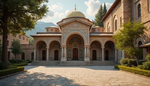 byzantine museum,khasavyurt,decani,agha bozorg mosque,topkapi,prislop monastery,zurkhaneh,gandzasar,quasr al-kharana,hala sultan tekke,sihastria monastery putnei,greek orthodox,monastery,ramazan mosque,khoramshahi,hagia sophia mosque,tajik,persian architecture,tajikistani,zamindari,Photography,General,Realistic