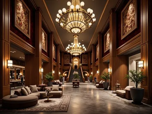 hotel lobby,hotel hall,luxury hotel,emirates palace hotel,hallway,lobby,dragon palace hotel,intercontinental,gleneagles hotel,amanresorts,claridge,claridges,habtoor,venetian hotel,shangrila,grand hotel europe,sofitel,largest hotel in dubai,corridor,royal interior