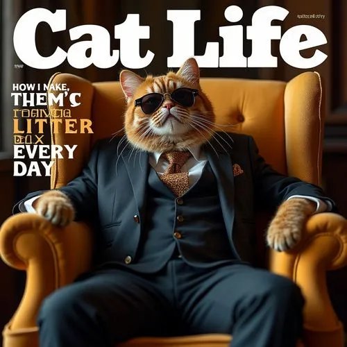 magazine cover,catliff,the cat and the,catlike,cate,lolcats