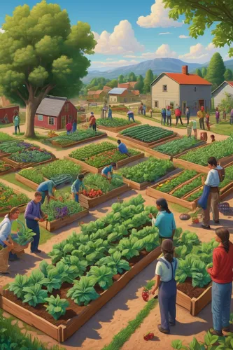 farm workers,vegetables landscape,organic farm,picking vegetables in early spring,farmworker,permaculture,vegetable garden,agriculture,agricultural,farming,farmer's market,vegetable field,farmers,aggriculture,farm landscape,farmers market,stock farming,farm yard,farms,agricultural use,Illustration,Retro,Retro 16