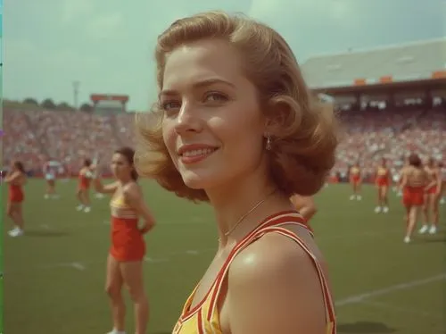 kodachrome,cheerleader,retro woman,spiridonova,ektachrome,retro girl