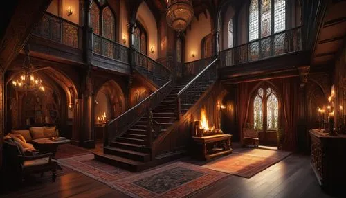 ornate room,staircase,fireplace,fireplaces,winding staircase,victorian room,upstairs,the threshold of the house,victorian,hallway,old victorian,victorian house,victorian style,outside staircase,fire place,staircases,dreamhouse,attic,inglenook,entryway,Illustration,Vector,Vector 02