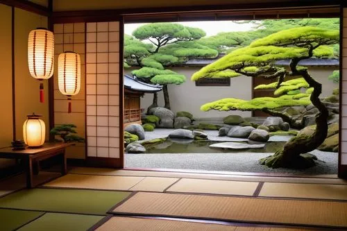 japanese-style room,ryokan,ryokans,japanese zen garden,dojo,zen garden,tatami,onsen,chanoyu,japanese garden ornament,japanese background,oedo,japan garden,tea ceremony,japanese art,shoin,japanese shrine,japanese style,japon,heian,Art,Artistic Painting,Artistic Painting 27