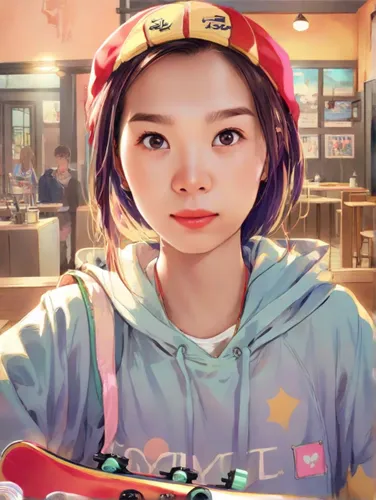 game illustration,clementine,noodle image,korean,hong,honmei choco,phuquy,cg artwork,the girl's face,korea,world digital painting,girl studying,cute cartoon character,bibimbap,pubg mascot,jangdokdae,background image,pi mai,korean drama,hanbok