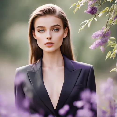 elegant,black suit,bolero jacket,elegance,dark suit,black coat,model beauty,navy suit,romantic look,female model,blazer,audrey hepburn,verbena,vogue,mauve,violet,suit,floral,model,beautiful model