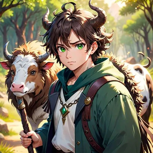 tamaraw,barawa,mouflon,stahl,mononoke,machias,edmond,inigo,shepherd,yukimura,qilin,barnham,yuhuan,hiromasa,dazhao,epona,good shepherd,baoan,diarmuid,the good shepherd,Anime,Anime,Realistic