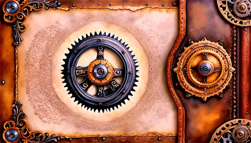 steampunk gears,clockwork,grandfather clock,iron door,key hole,clockmaker,keyhole,tock,rusty door,stargates,steampunk,metallic door,clockworks,time lock,planescape,antique background,antiquorum,clockmakers,deadbolt,old door,Illustration,Paper based,Paper Based 24