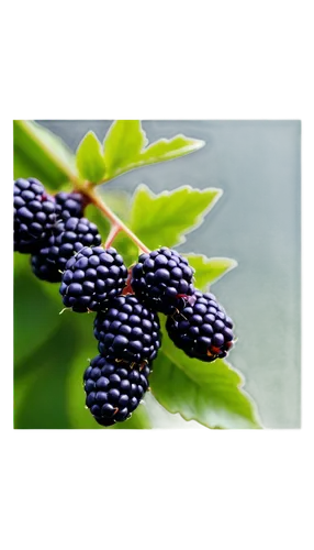 Fresh blackberry, macro photography, close-up shot, juicy texture, plump shape, dark purple color, green leaves, dew drops, morning sunlight, shallow depth of field, warm color tone, soft focus.,elder