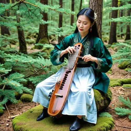 guqin,gayageum,guzheng,bamboo flute,dulcimer,shakuhachi