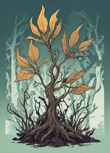 tree and roots,flourishing tree,the roots of trees,cardstock tree,deciduous tree,branching,roots,uprooted,forest tree,rooted,tree of life,gnarled,a tree,celtic tree,old tree,plant and roots,birch tree illustration,autumn tree,isolated tree,brown tree,Illustration,Japanese style,Japanese Style 07