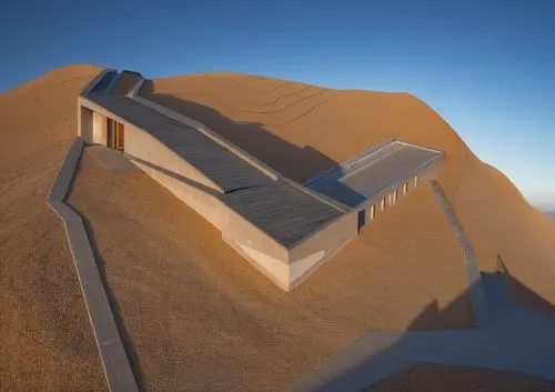 roof landscape,superadobe,dunes house,ziggurats,admer dune,ziggurat,moving dunes,shifting dunes,3d rendering,dune ridge,winding steps,dune landscape,step pyramid,sand dune,3d render,house roofs,dunes,desert landscape,rendered,render,Photography,General,Realistic