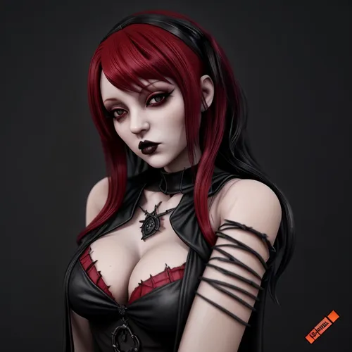 vampire woman,vampire lady,gothic woman,redhead doll,goth woman,gothic fashion,harley,female doll,black widow,vampire,darth talon,dark red,harley quinn,gothic style,realdoll,gothic portrait,gothic,crimson,killer doll,red throat