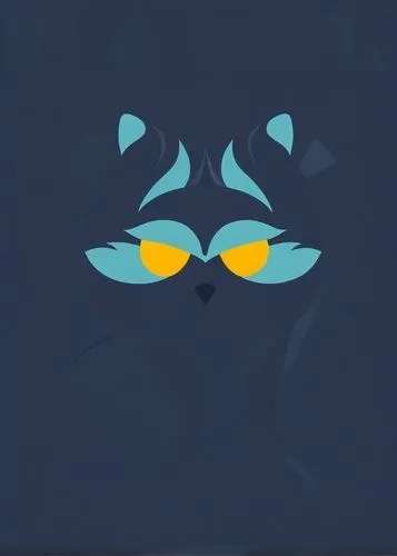 a wallpaper with an abstract cat face,skype icon,malpelo,skype logo,owl background,steam logo,lab mouse icon,Illustration,Vector,Vector 01