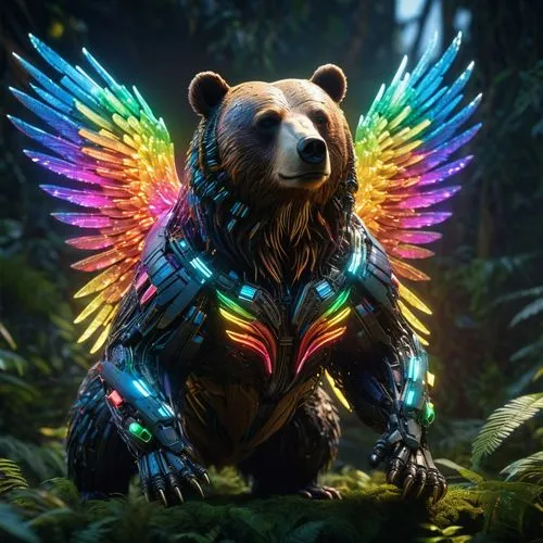 bear guardian,nordic bear,bearlike,bear bow,bebearia,bear,Photography,General,Sci-Fi