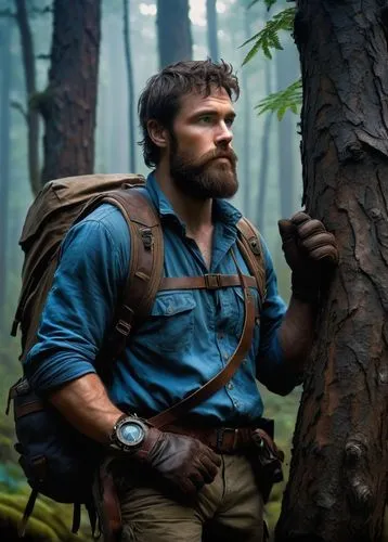 woodsman,farmer in the woods,lumberjack,star-lord peter jason quill,steve rogers,mountaineer,wolverine,gale,forest man,brawny,el capitan,tarzan,lumberjack pattern,trail searcher munich,captain america,drover,mountain guide,free wilderness,cable programming in the northwest part,forest workers,Conceptual Art,Sci-Fi,Sci-Fi 08