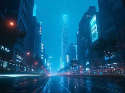 shinjuku,paulista,tokyo,bladerunner,nytr,blue hour,tokyo city,long exposure,vapor,new york streets,shanghai,longexposure,atmospheres,1 wtc,metropolis,blue rain,city at night,manhattan,citylights,temporal,Photography,General,Realistic