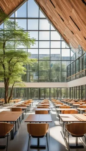 school design,cafeteria,schoolrooms,canteen,lecture hall,lunchroom,lunchrooms,cafeterias,daylighting,schulich,atriums,cafeteros,classrooms,schoolyards,lecture room,schoolroom,school benches,snohetta,wintergarden,shenzhen vocational college,Illustration,Retro,Retro 26