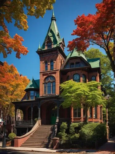 uvm,fredericton,kykuit,oradell,pei,uiuc,syracuse,rensselaer,mercyhurst,outaouais,gananoque,cwru,victorian house,haddonfield,umaine,charlottetown,outremont,oswego,duluth,quebec,Illustration,Realistic Fantasy,Realistic Fantasy 33