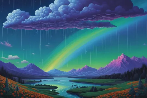 aurora borealis,northen lights,norther lights,the northern lights,northern lights,auroras,northern light,nothern lights,aurora colors,aurora,rainbow bridge,northen light,polar aurora,polar lights,aurora australis,alaska,green aurora,borealis,southern aurora,northernlight,Illustration,Retro,Retro 16