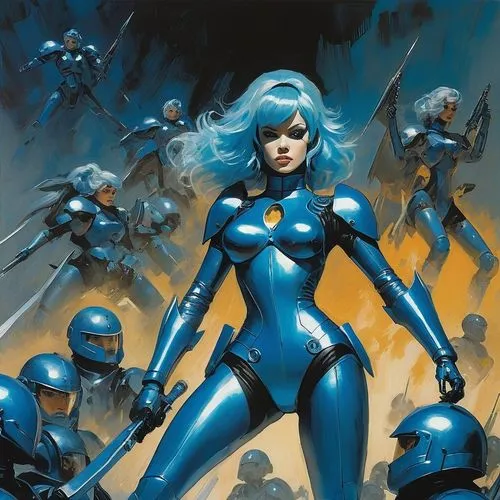 lilandra,cyberforce,cortana,dreadstar,fembots,dazzler,Conceptual Art,Fantasy,Fantasy 10