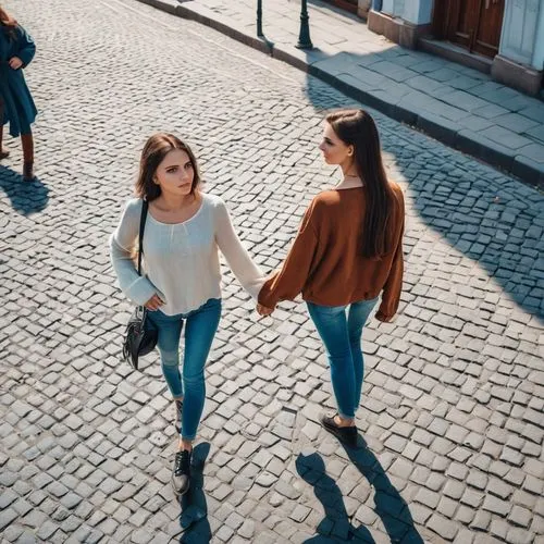 hand in hand,people walking,parisiennes,hands holding,pedestrians,handholding,Photography,General,Realistic