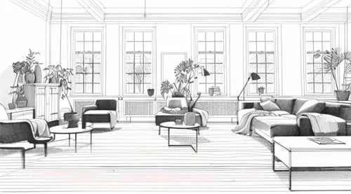 livingroom,hotel lobby,breakfast room,seating area,living room,reading room,lounge,apartment lounge,dining room,interiors,renovation,an apartment,interior design,lobby,sitting room,contemporary decor,home interior,danish furniture,boutique hotel,royal interior,Design Sketch,Design Sketch,Hand-drawn Line Art