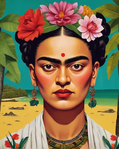 frida,bali,polynesian girl,jaya,moana,balinese,khokhloma painting,asia,yogananda,world digital painting,digital painting,dharma,indian woman,shakyamuni,geisha,lakshmi,indian art,kerala,asiatic,east indian,Art,Artistic Painting,Artistic Painting 31