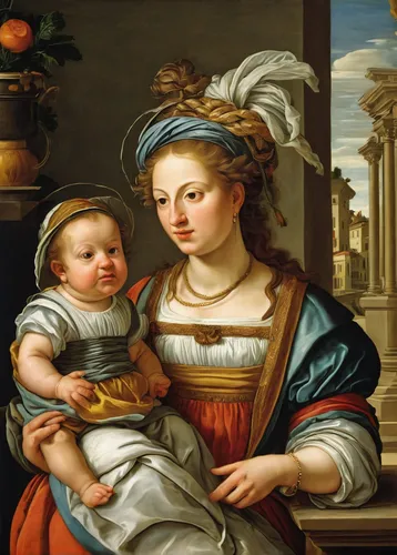 cepora judith,woman holding pie,mother with child,raffaello da montelupo,capricorn mother and child,la nascita di venere,barberini,young couple,girl with cloth,holy family,infant formula,mother and child,candlemas,italian painter,andrea del verrocchio,father with child,little girl and mother,bolognese,child portrait,child with a book,Art,Classical Oil Painting,Classical Oil Painting 29