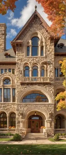 macalester,banff springs hotel,kleinburg,rockhurst,greystone,cwru,bvu,fairmont chateau lake louise,apartment building,luxury home,two story house,townhome,mcmaster,oakville,ocu,cedarburg,beringer,upj,vail,waukesha,Illustration,Japanese style,Japanese Style 19