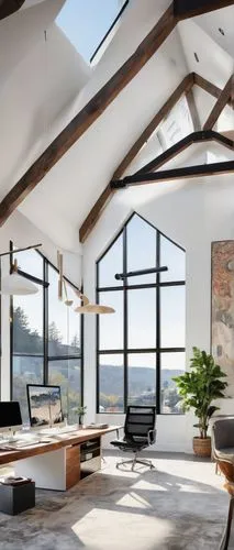 loft,sunroom,interior modern design,skylights,great room,wooden beams,glass roof,luxury home interior,daylighting,home interior,modern living room,interior design,modern room,beautiful home,living room,contemporary decor,sky apartment,attic,modern office,livingroom,Photography,Fashion Photography,Fashion Photography 04