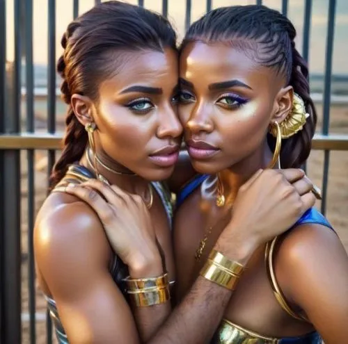 beautiful african american women,black models,afro american girls,pretty girls,beautiful women,angolans,black women,gold jewelry,pretty women,two girls,afar tribe,two beauties,beauty icons,african culture,young women,natural beauties,beautiful photo girls,photo shoot for two,body jewelry,beautiful people