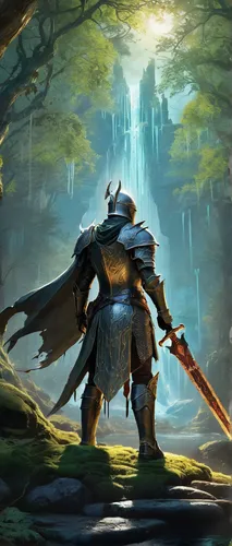 lone warrior,the wanderer,paladin,heroic fantasy,fantasy warrior,knight armor,knight,druid,guards of the canyon,fantasy picture,fantasy art,bear guardian,valhalla,dane axe,swordsman,northrend,warrior and orc,light bearer,king sword,wind warrior,Conceptual Art,Graffiti Art,Graffiti Art 08