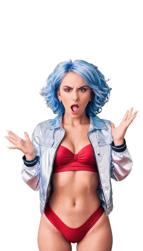 sgh,vi,transadelaide,liposuction,halsey,female body,derivable,blue hair,bulma,image manipulation,mirifica,photoshop manipulation,aja,body positivity,lissavetzky,poderosa,cocola,denim background,cellulite,color 1,Illustration,Black and White,Black and White 20